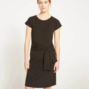 New Universal Standard Black Jersey Misa Dress M